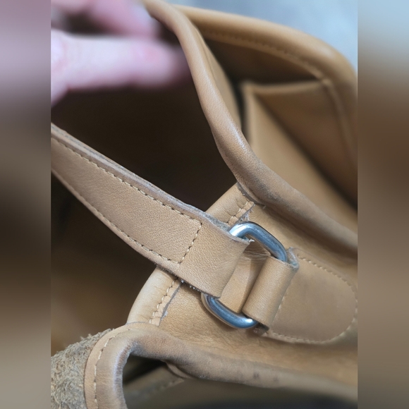 COACH VINTAGE 90s Ridgefield Rambler Flap Bag Legacy Leather Designer Y2K 00s - Picture 9 of 16